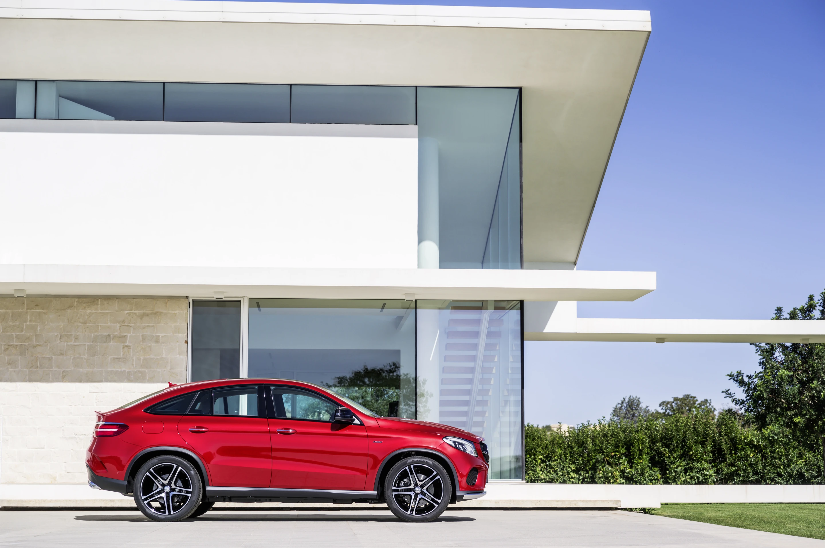 The new Mercedes GLE Coupe