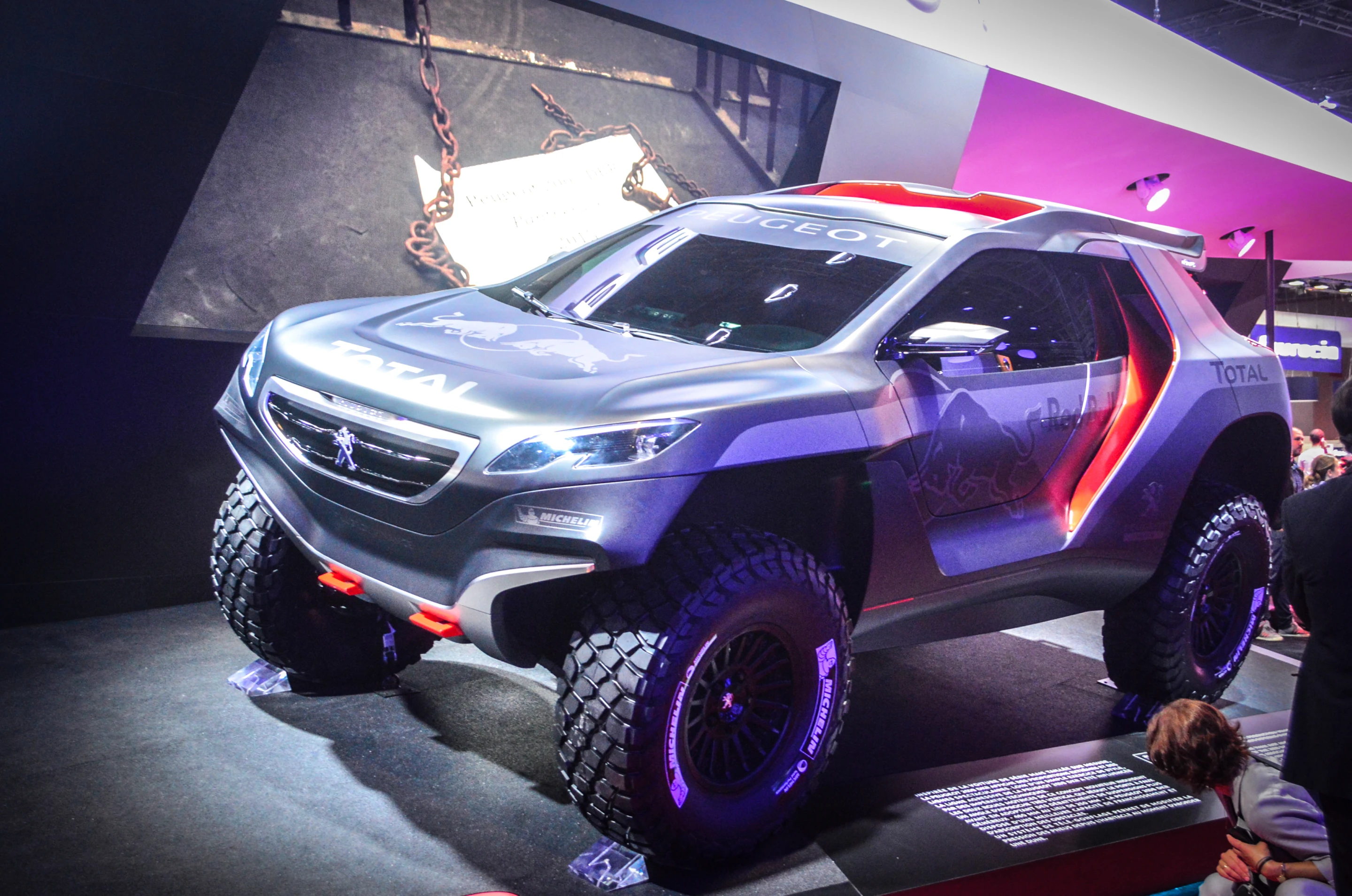 Peugeot-Total is preparing the 2008 DKR for next year's Dakar Rally (Photo: C.C. Weiss/Gizmag)