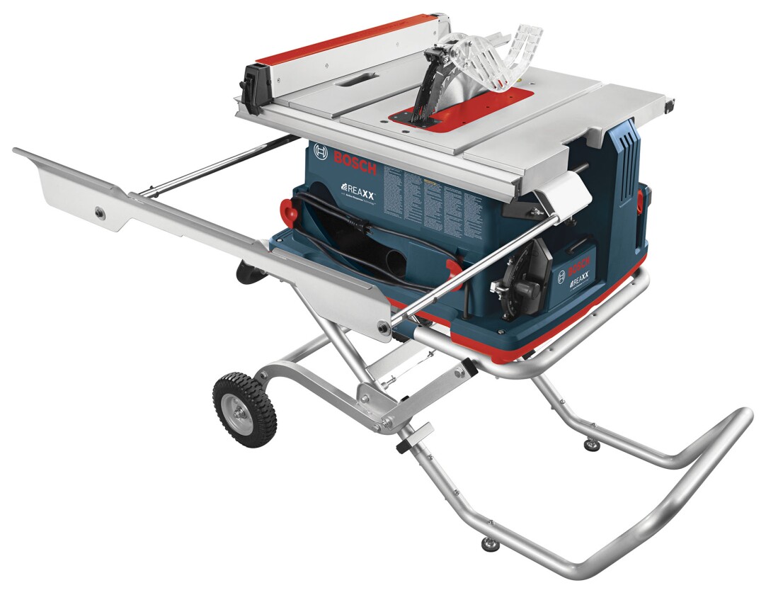 Bosch Reaxx Table Saw Saves Fingers And Blades