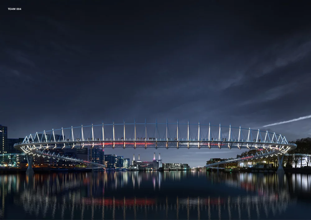 A lengthy curved design (Image: NEP Bridge Competition)