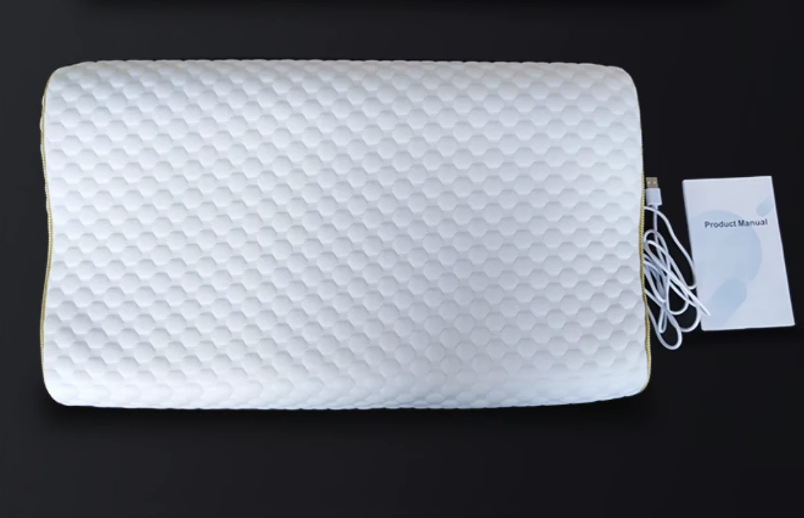 The streamlined pillow and power connection