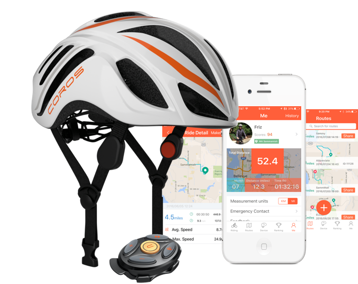 The Coros app will offer GPS, stats voice navigation and more