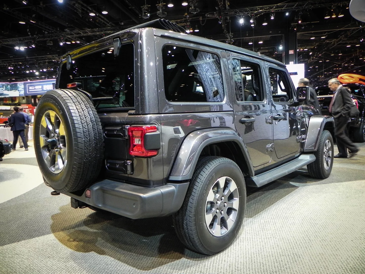 The four-door Unlimited variant, which is actually very popular among buyers