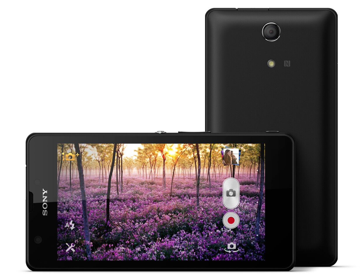 The Xperia ZR has a 13-megapixel camera