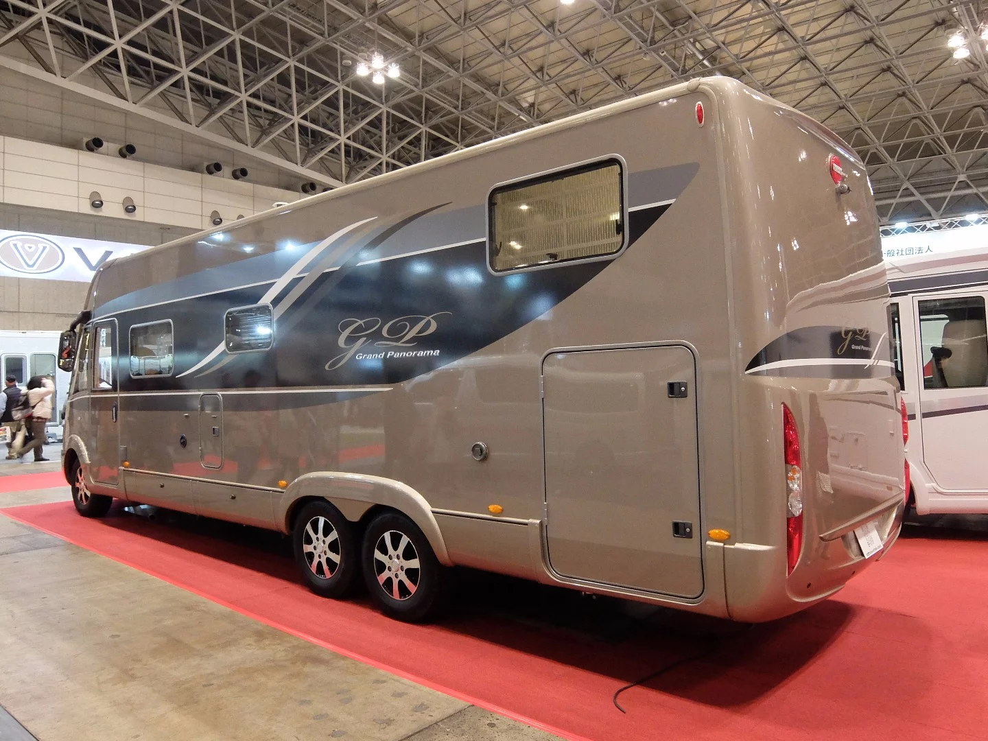 The Burstner Elegance ultra luxury camping big-rig