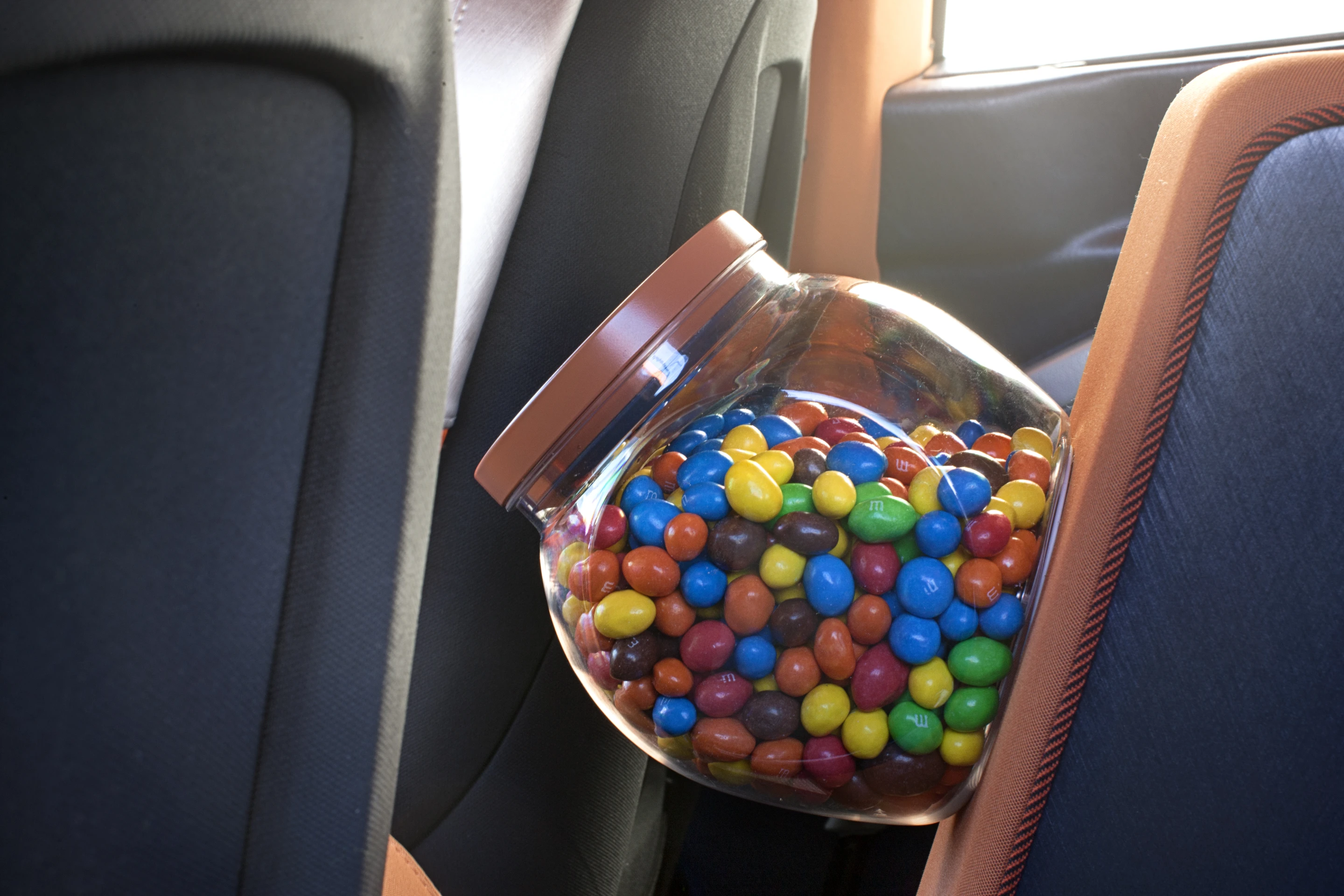 Something sweet always keeps the kids happy on long journeys