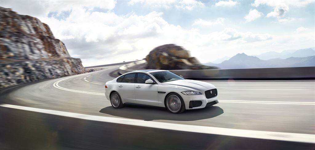 The 2016 Jaguar XF has a driver assistance suite