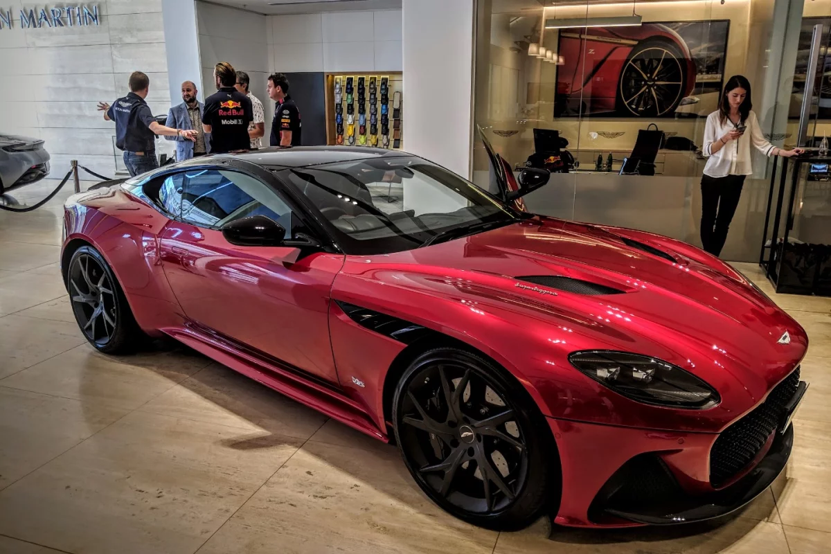 The DBS Superleggera at Aston Martin Melbourne