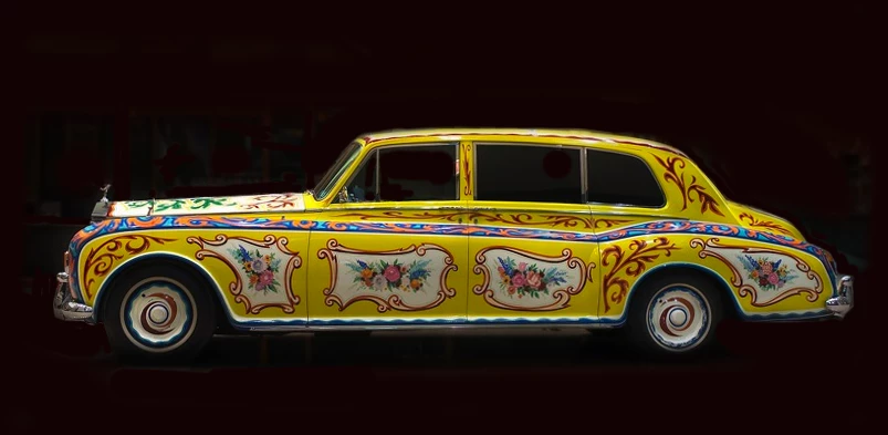 John Lennon's Rolls-Royce Phantom V became one of the most valuable cars ever to sell at auction in 1985 when it fetched a staggering $2,299,000 at a Sotheby's auction