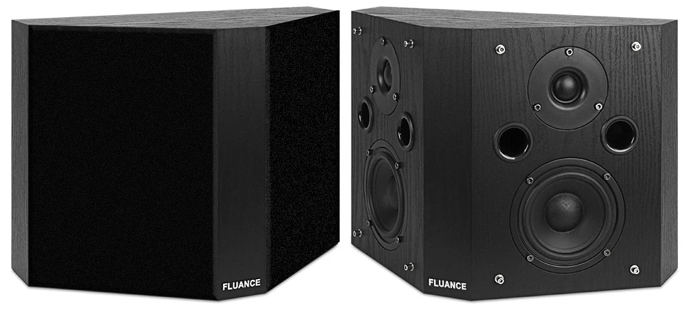Fluance surround sound speakers eliminate dead spots