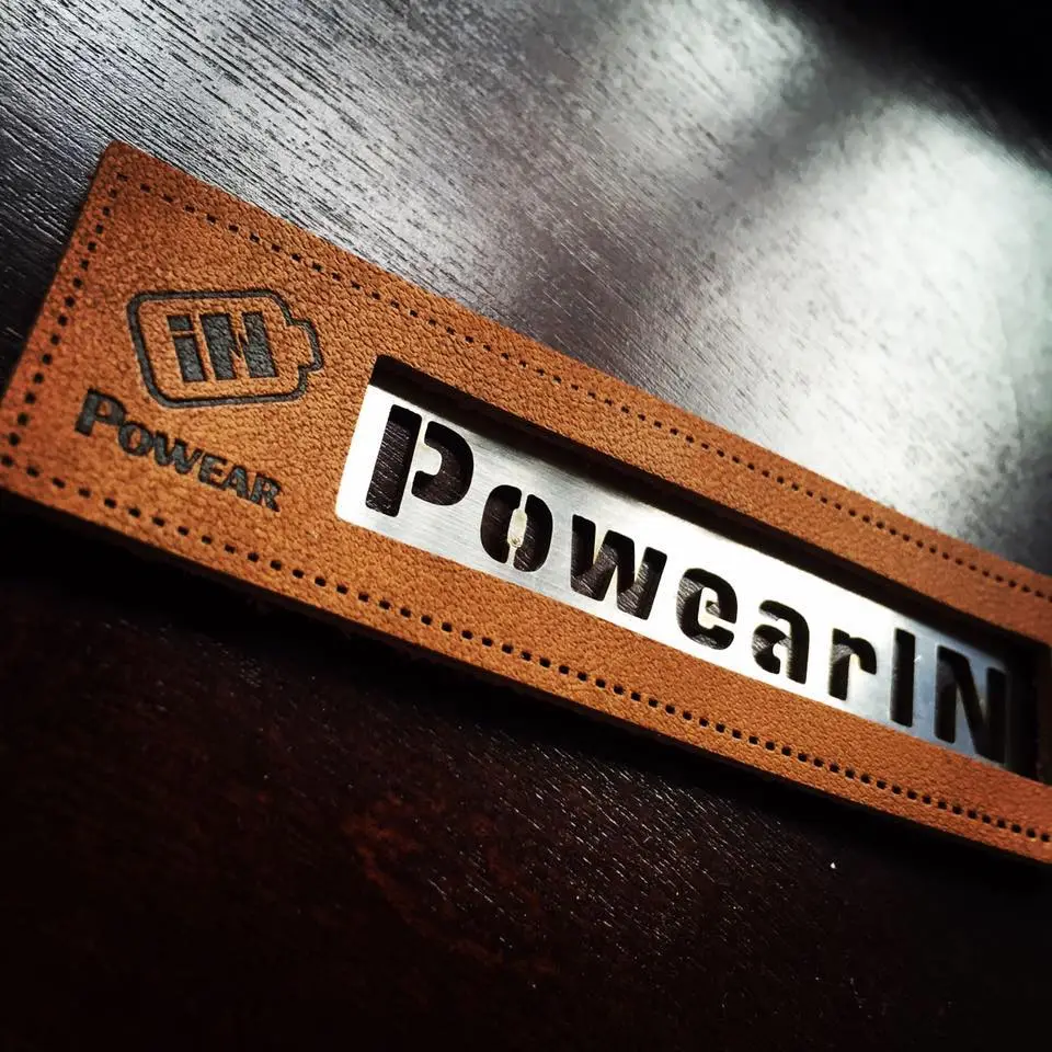 The PowearIN Jacket comes with a personalized name tag