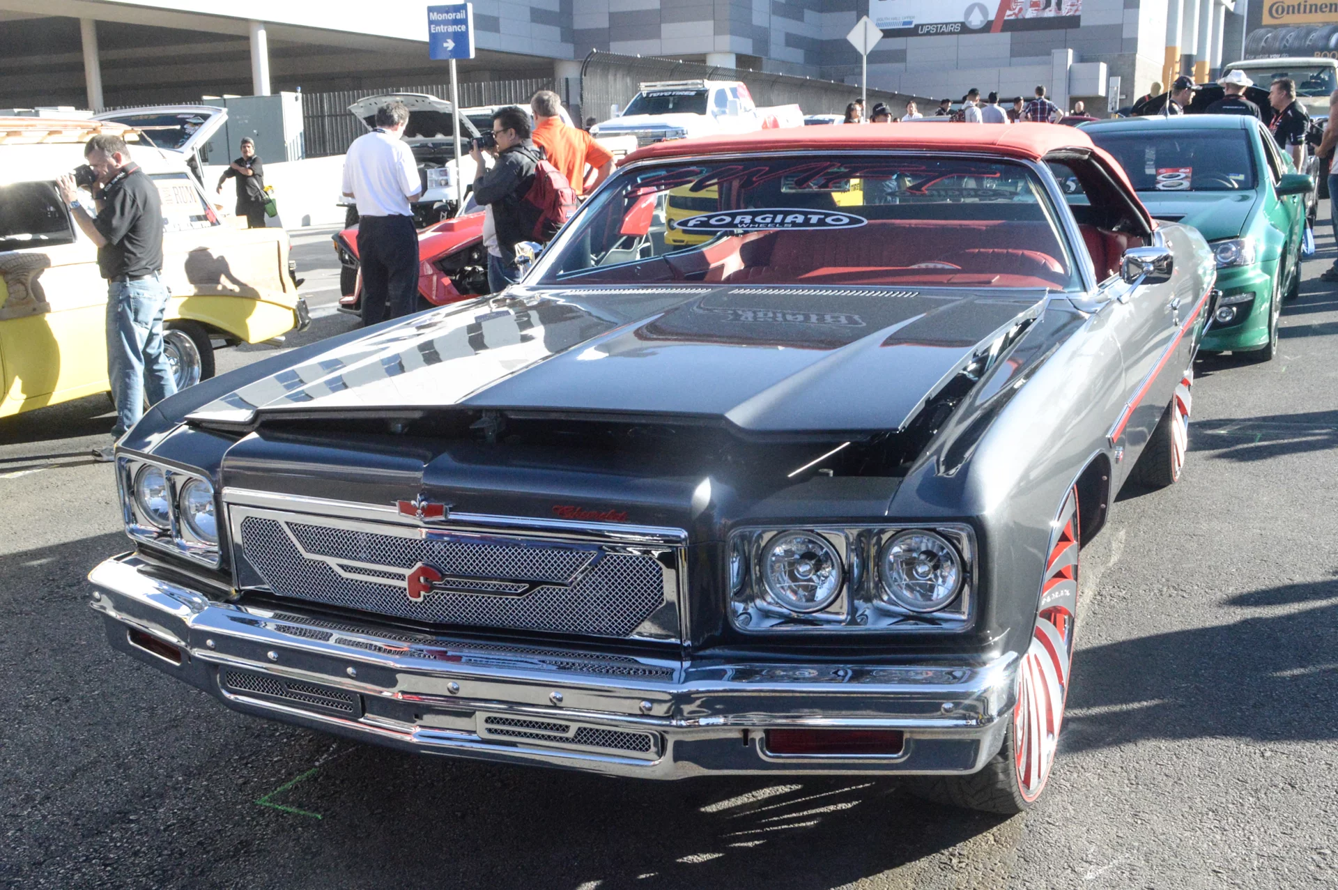 Forgiato Wheels outside at SEMA (Photo: C.C. Weiss/Gizmag)