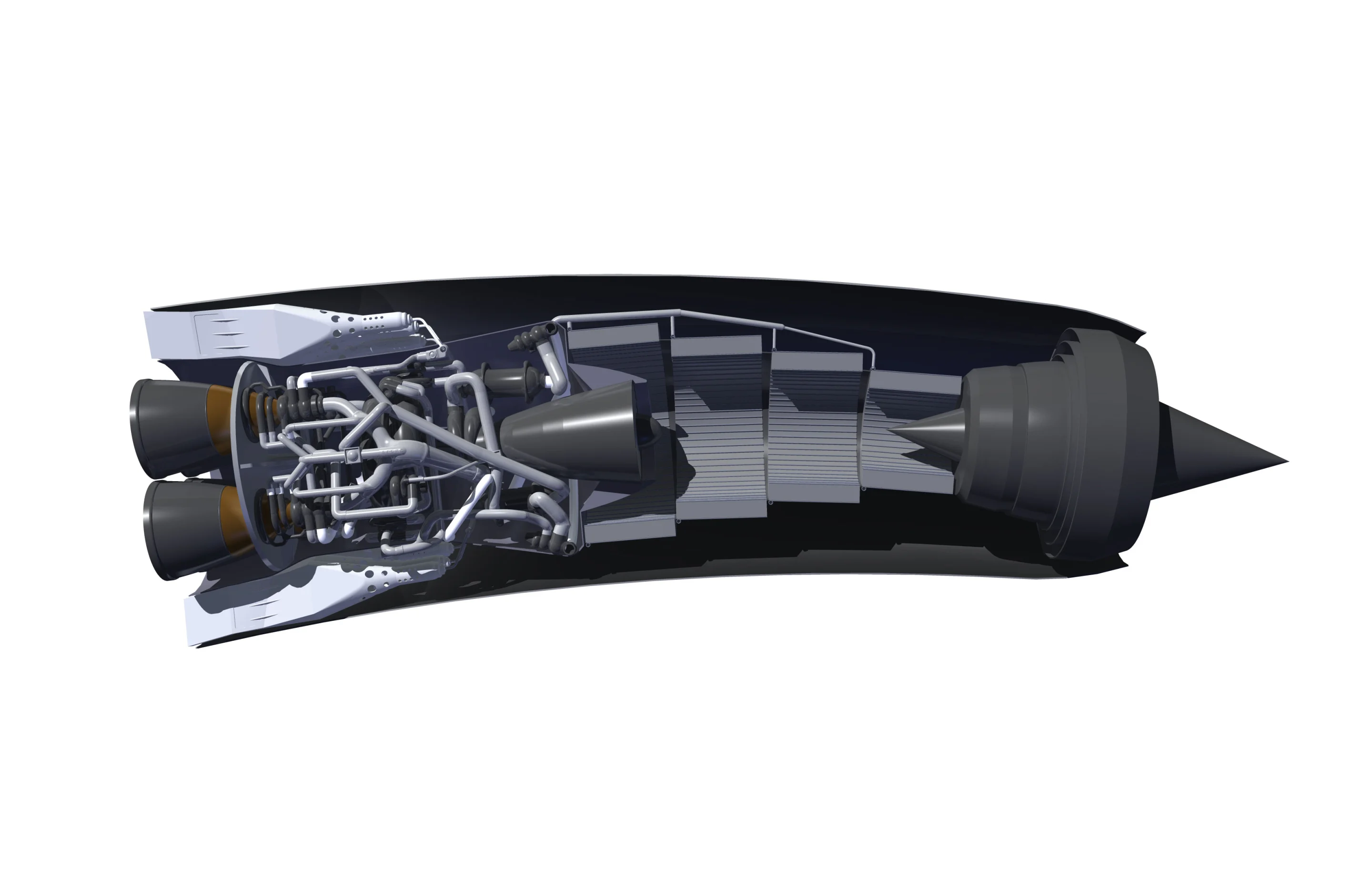 SABRE engine in cutaway