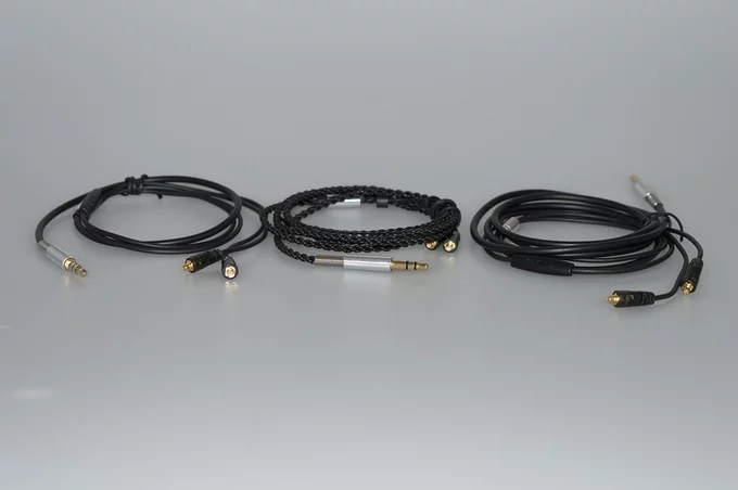 Trinity Audio Engineering plans on including a trio of cables with each IEM