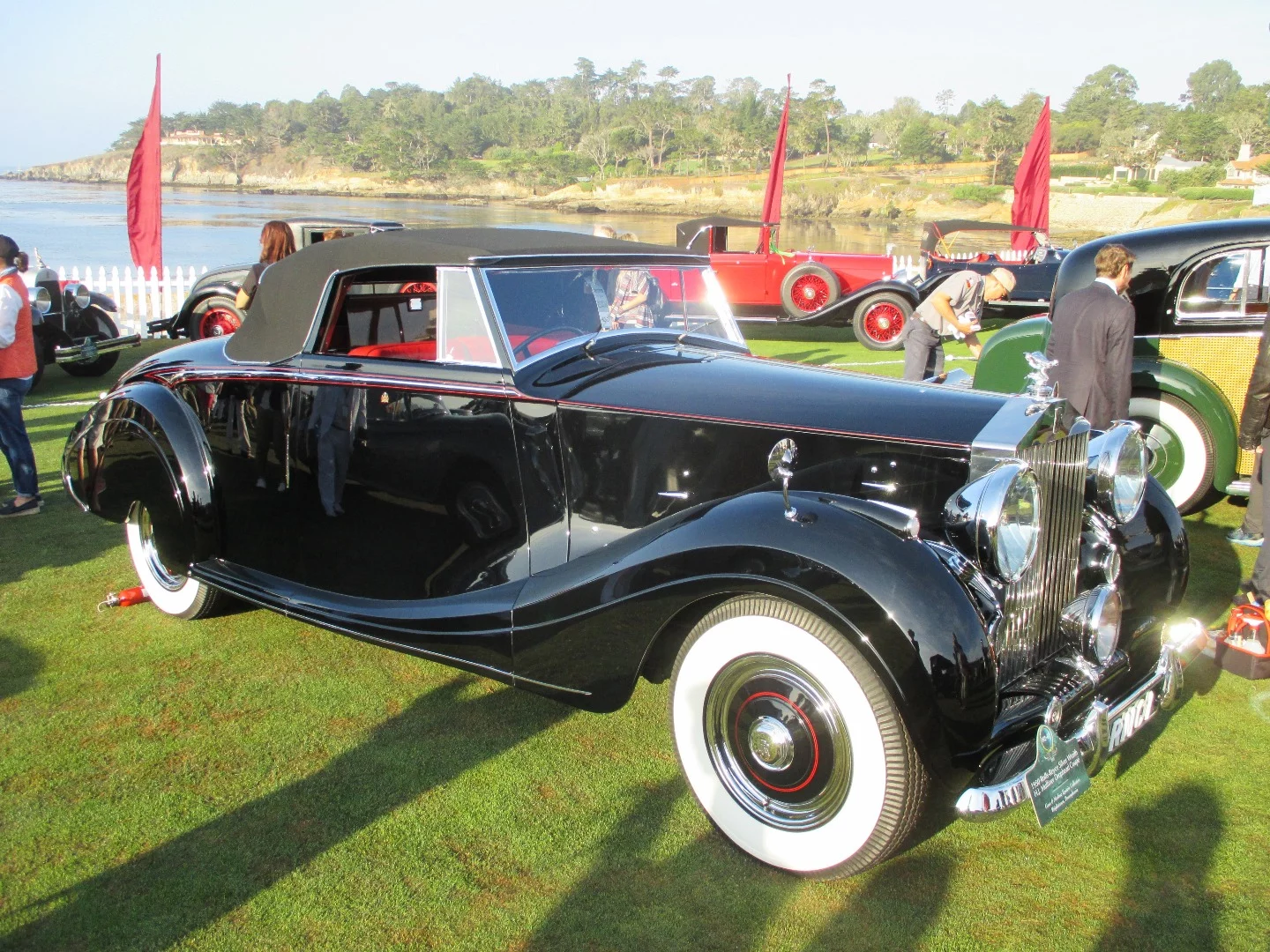 1950 Rolls Royce Silver Wraith H.J.Mulliner Drop Head at Pebble Beach, 2015