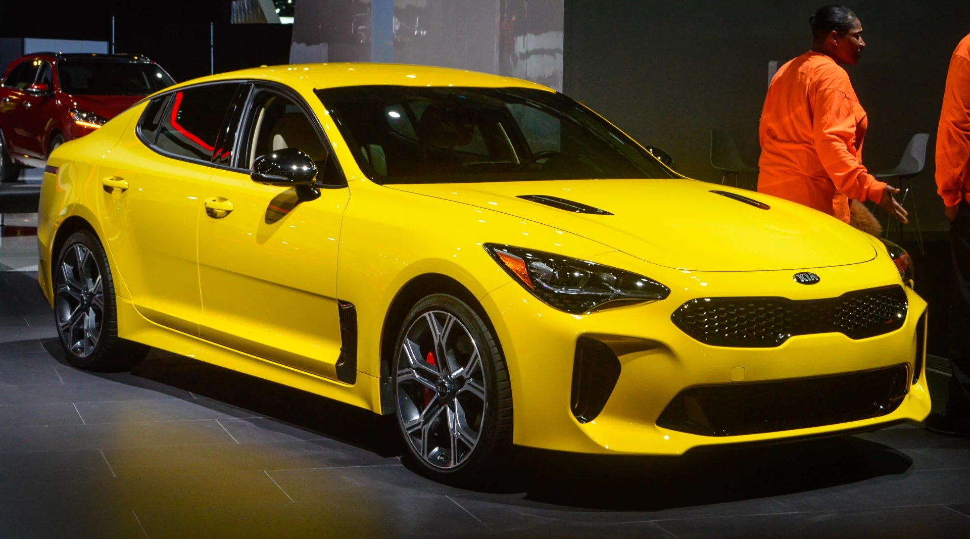 Kia debuted the sporty Stinger at last year's Detroit show