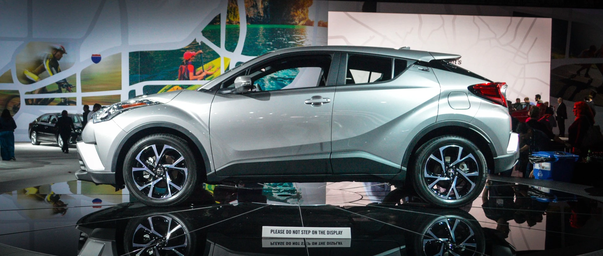 World premiere of the Toyota C-HR small crossover