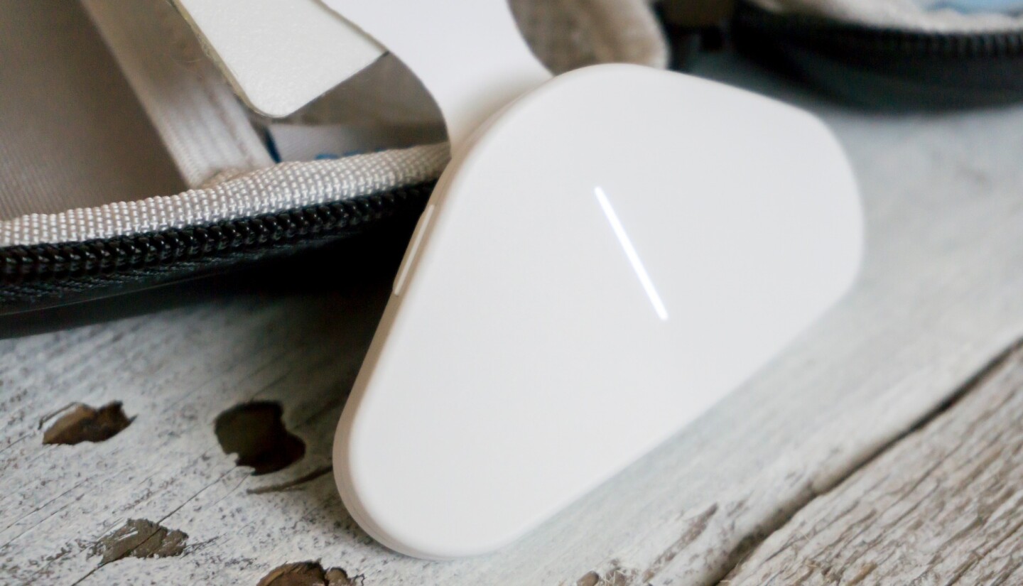 The module (or "Pod") looks the same, but the new placement doesn't give us results that are any different from any other TENS unit on the neck