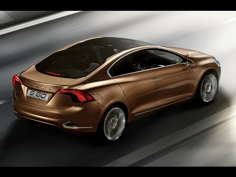 The Volvo S60 with added driver and pedestrian safety features