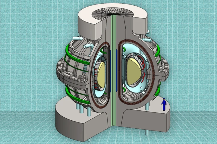 A cutaway view of the proposed ARC reactor that could see commercially viable fusion power become a reality sooner rather than later