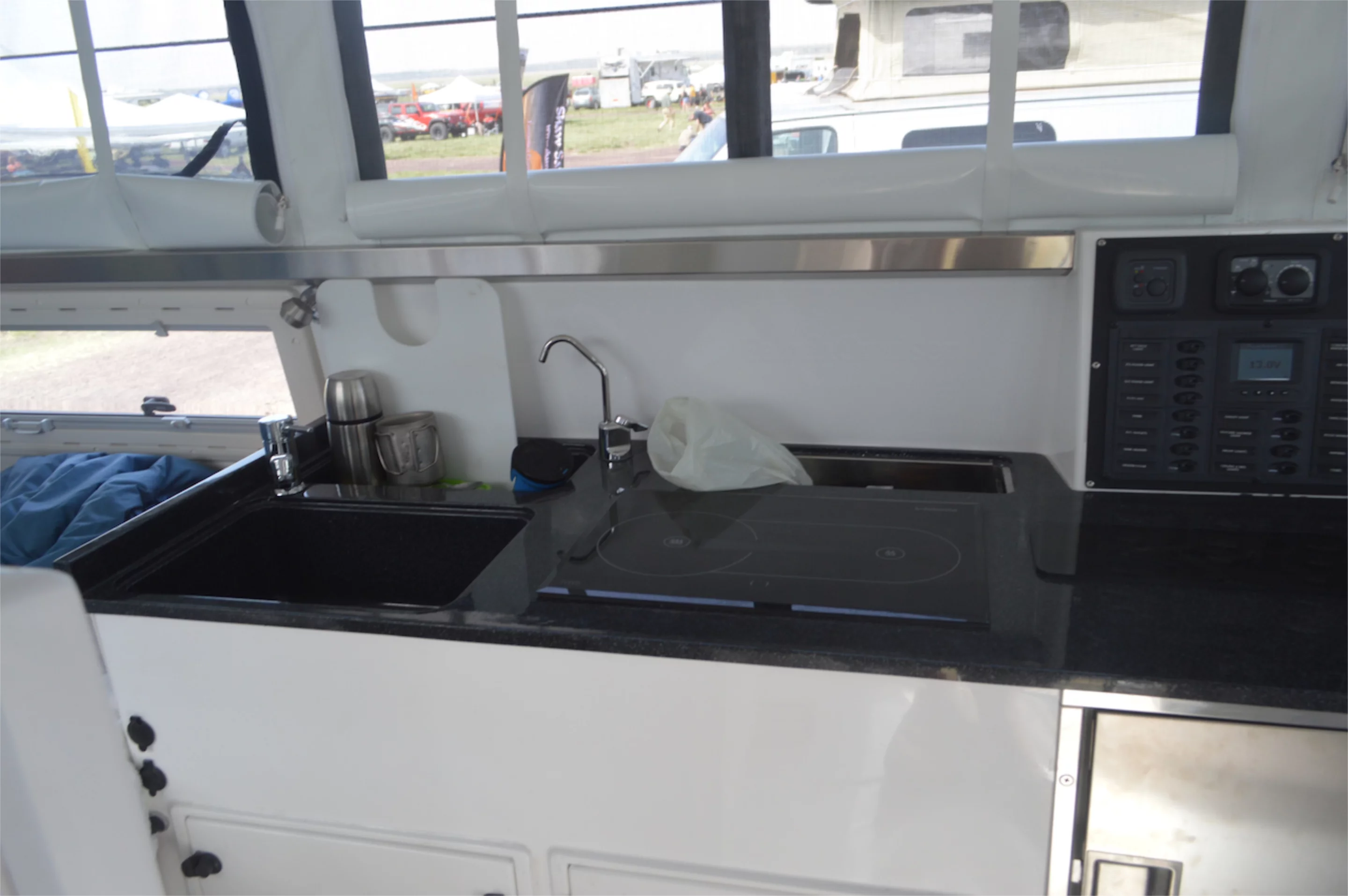 Aboard the Earthcruiser 4x4 Expedition Vehicle