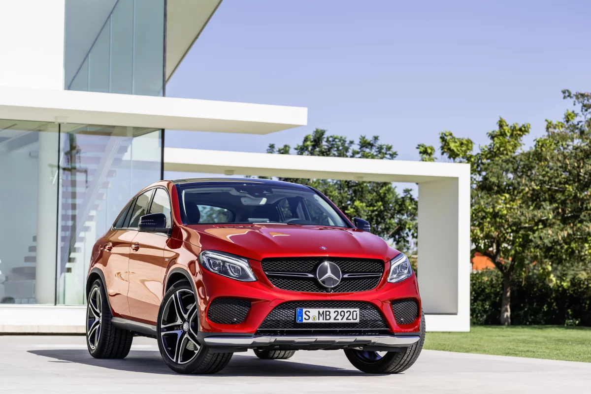 The new Mercedes GLE Coupe