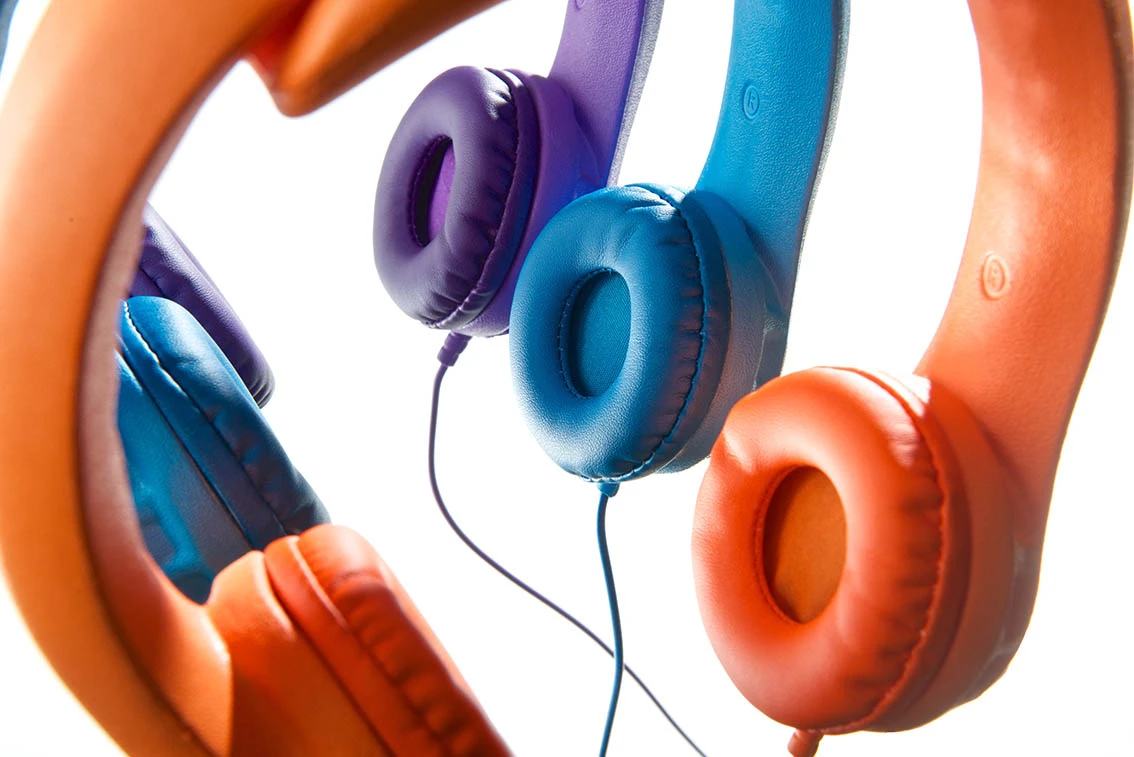 HeadFoams ear pads are made from soft foam-filled eco-leather fabric, and snap on extension pads mean they should fit smaller children(Photo: Thomas Libis)