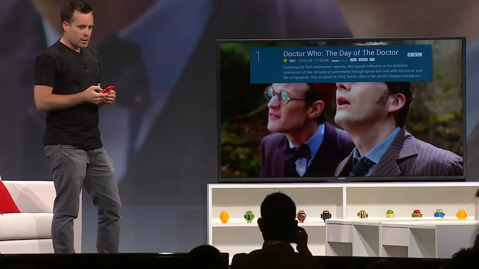 The new form factor of Android can control live TV