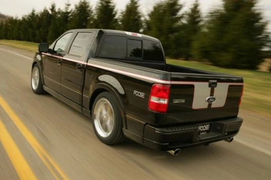 Reverse angle of the Foose Ford F150