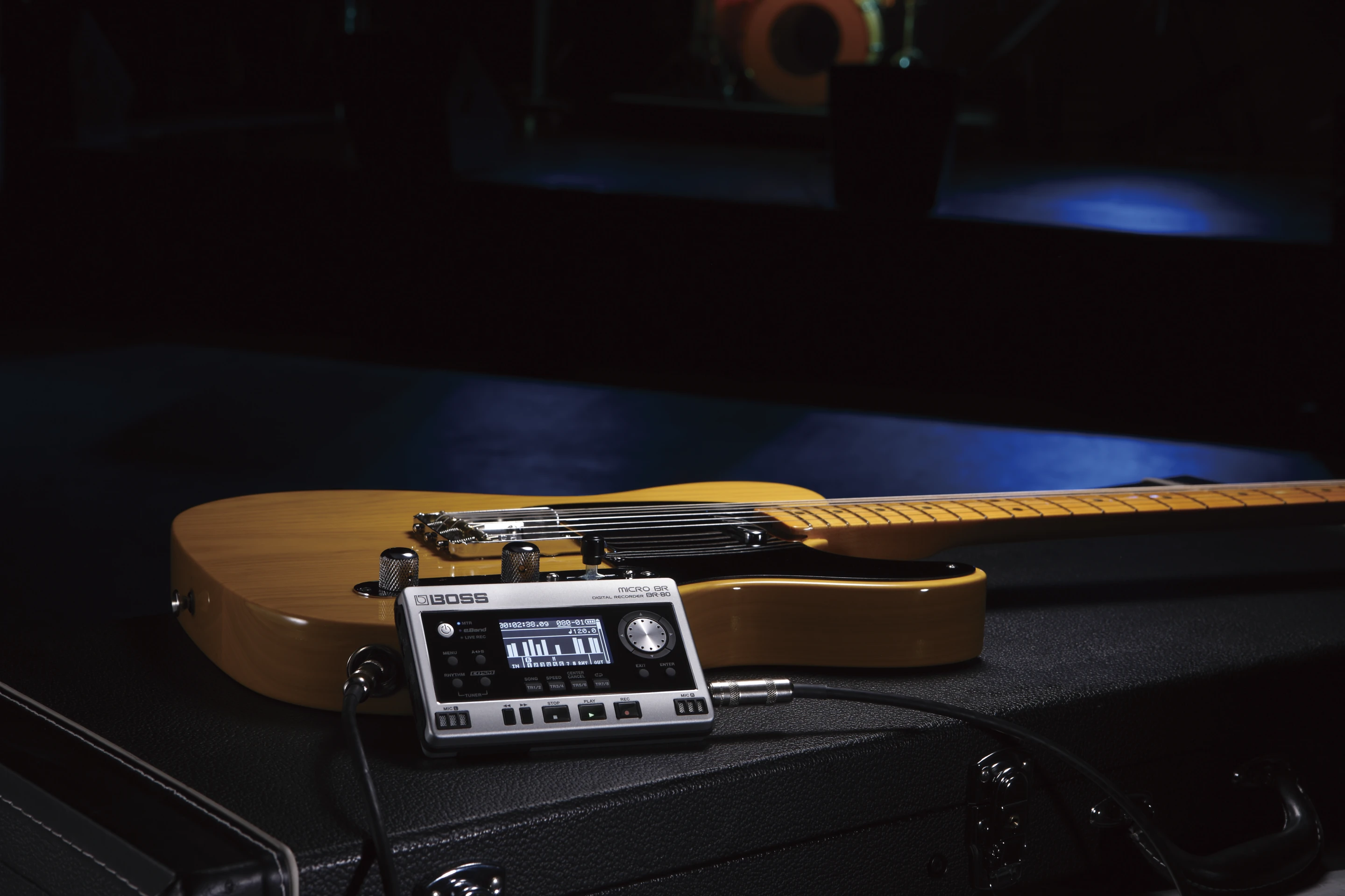 Roland has announced the release of the MICRO BR BR-80 pocket digital recording studio