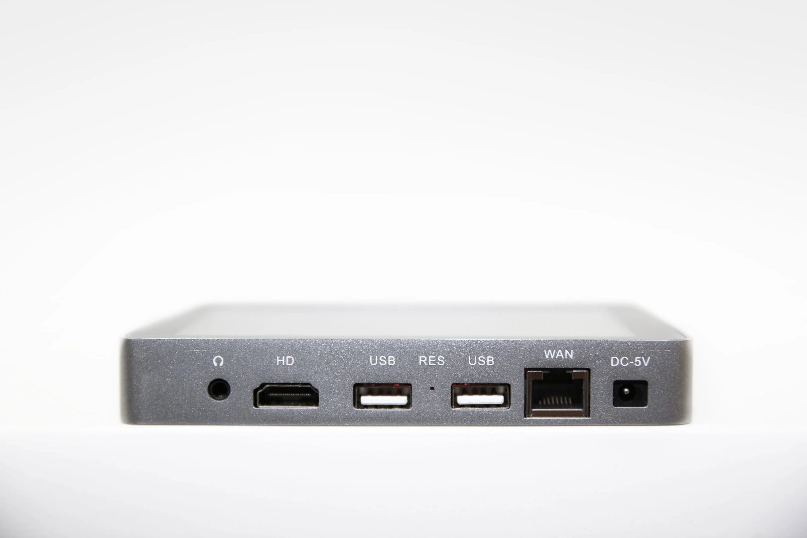 The MiniPC offers a good selection of ports around its edges, including USB-C, USB 3.0 and 2.0, Gigabit Ethernet and HDMI