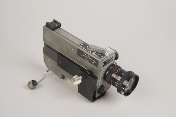 The Data Acquisition Camera was designed to capture footage of final approach, Neil Armstrong's descent from the LM, EVA, and ascent (Photo: National Air and Space Museum)