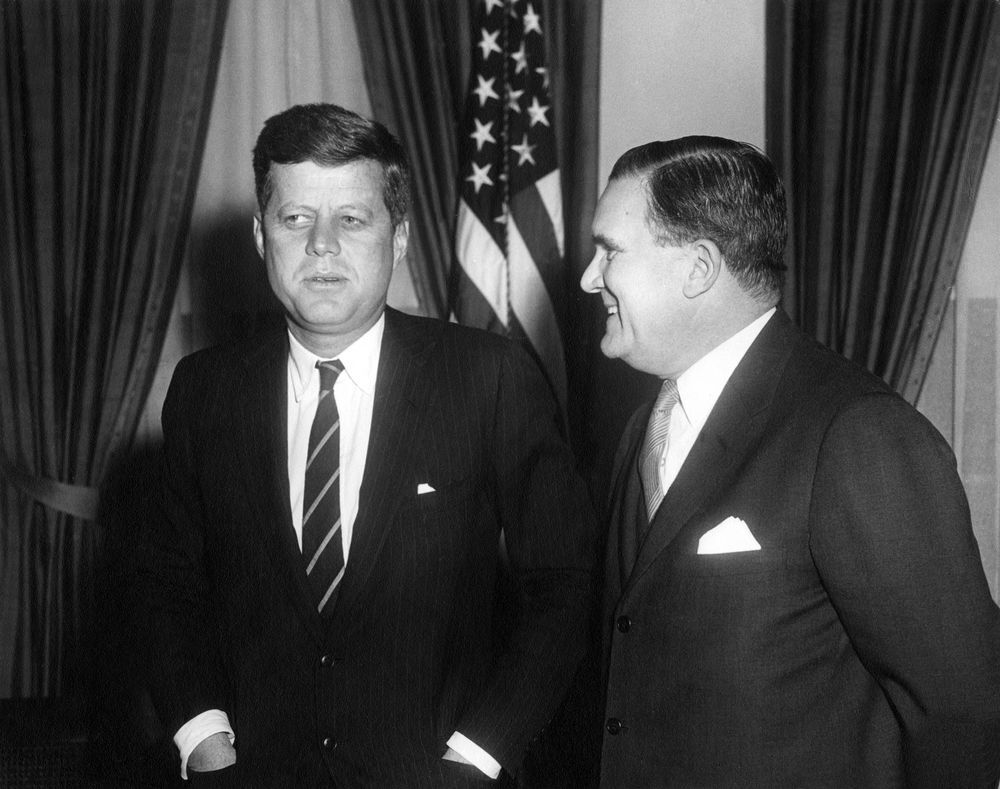 James Edwin Webb was appointed the second administrator of Nasa by President J. F. Kennedy (Photo: JFK library)