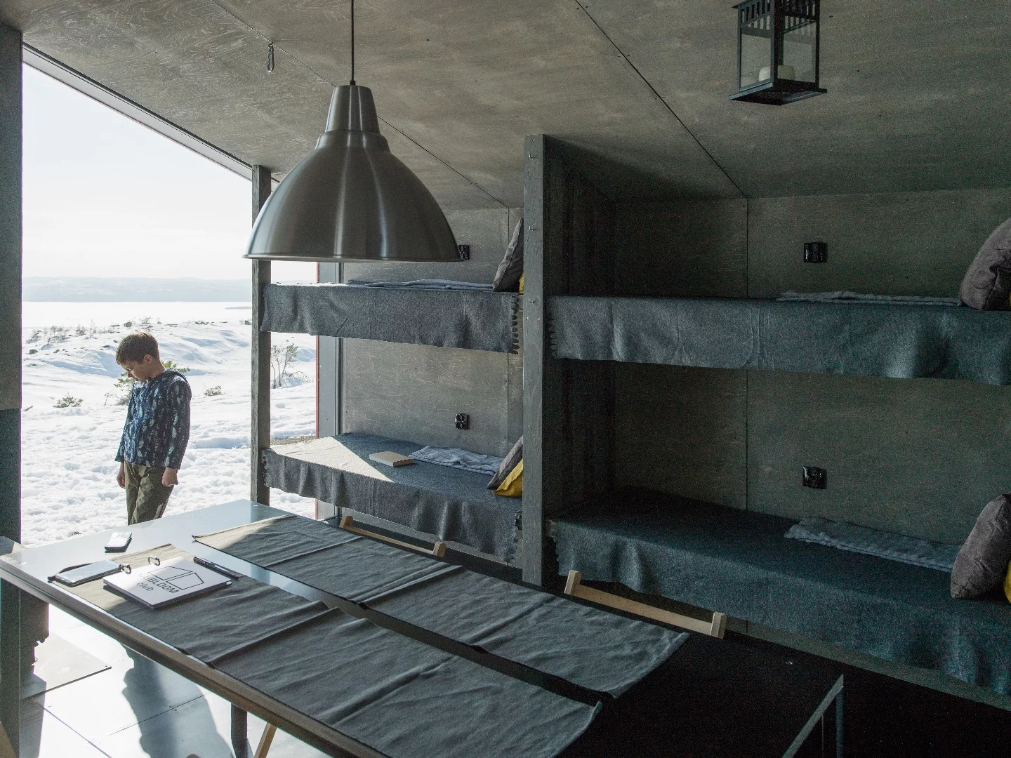 Alexander Trunkovkiy won a competition hosted by DublDom with his idea for a shelter for tourists and this one was duly delivered for free in April