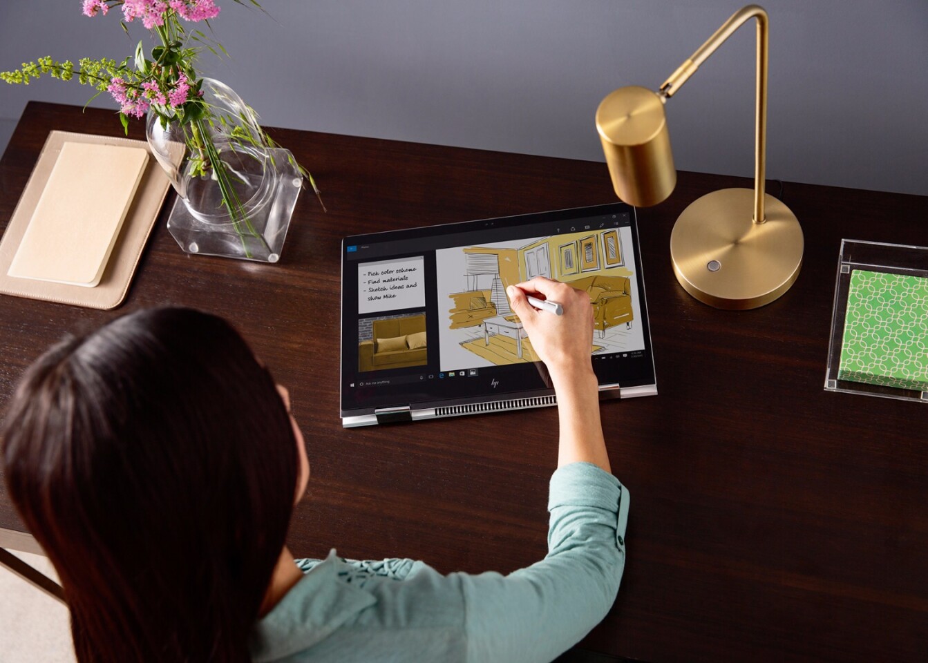 The Envy x360 convertible does double-duty as a laptop and tablet