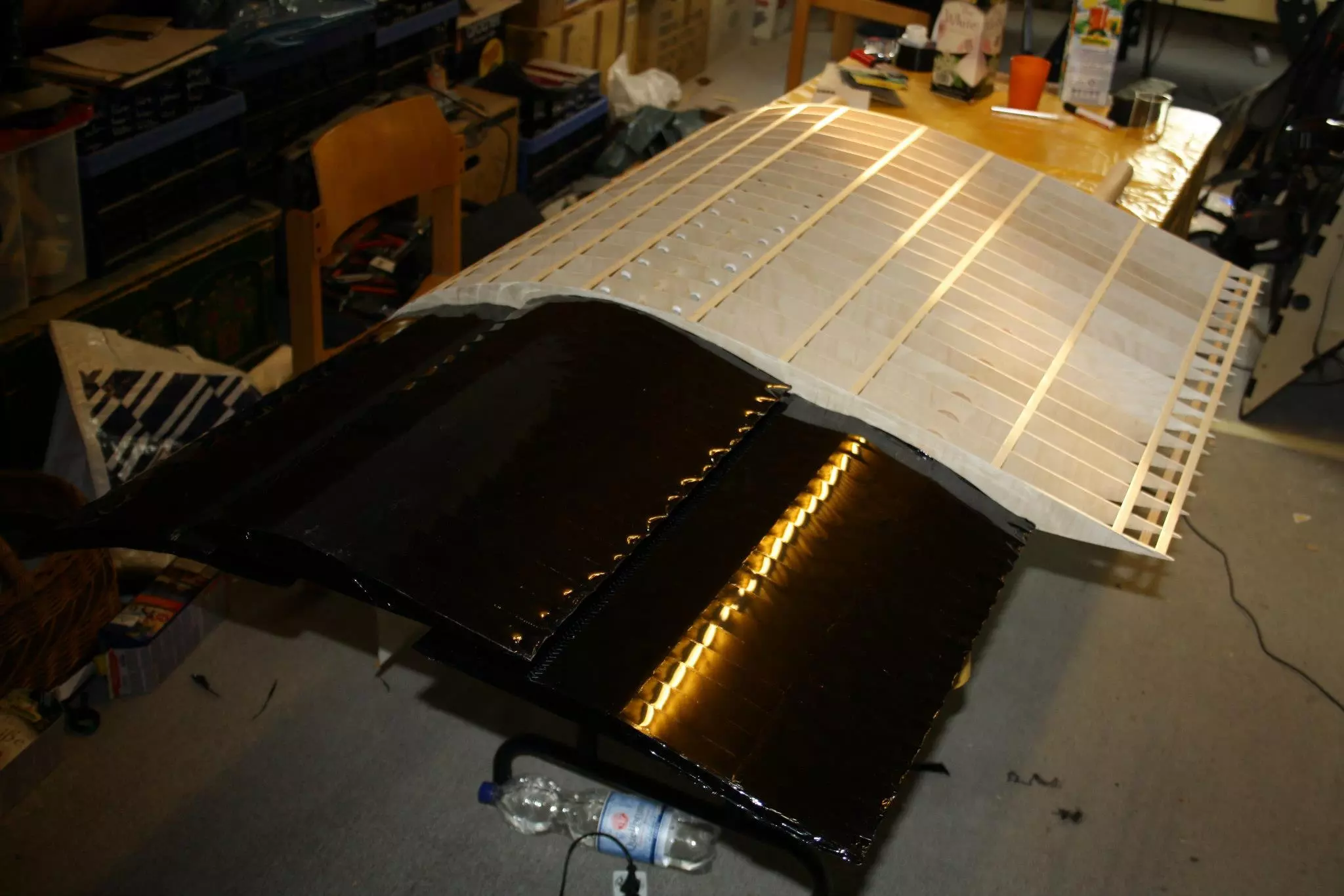 Outer wing covering