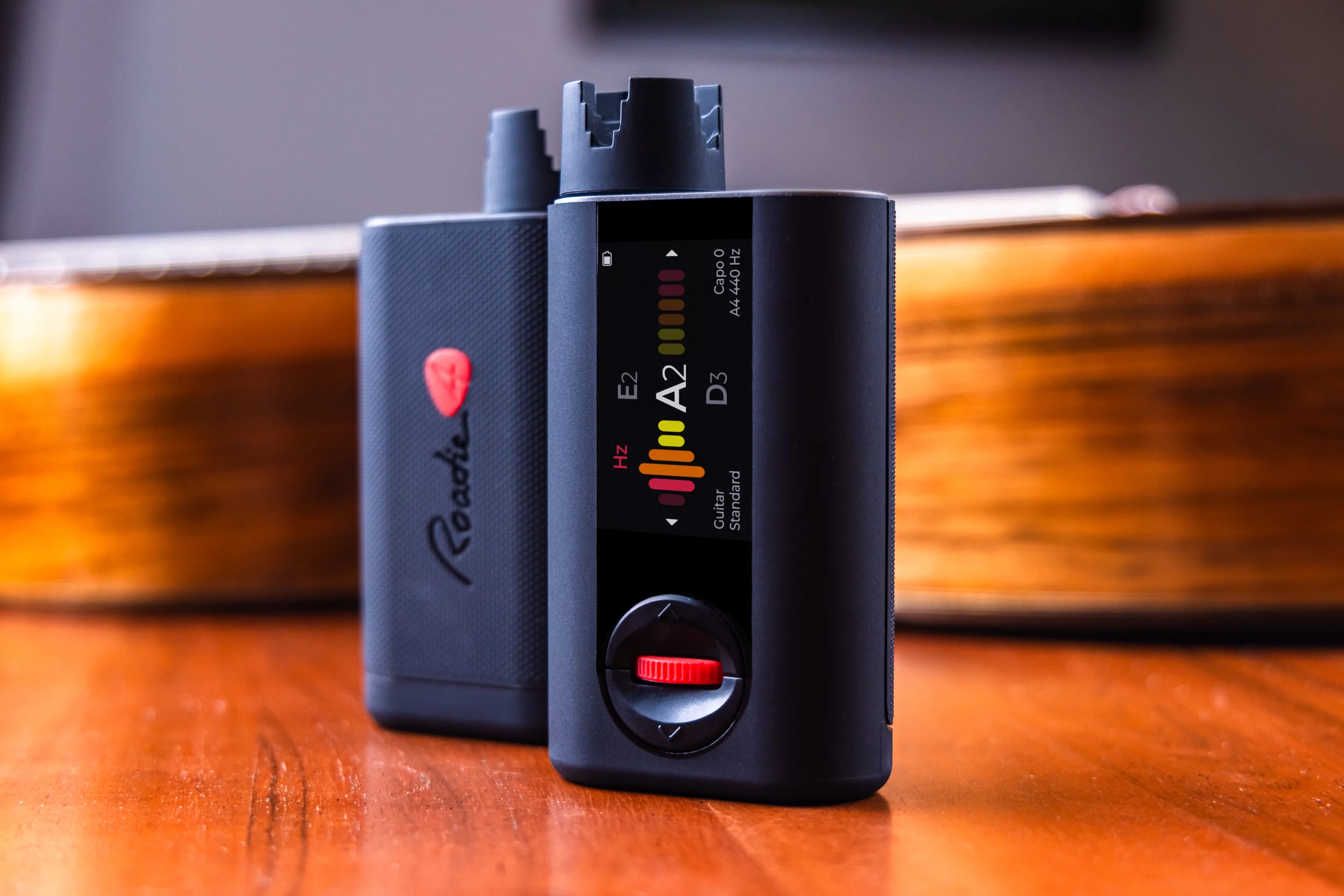 The Roadie 4 boasts a taller body with anti-slip backing, scroll wheel navigation and a larger color screen