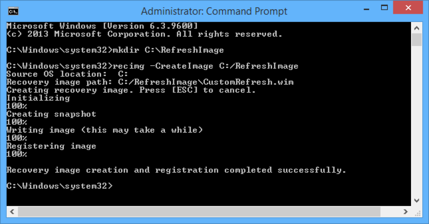 Execute these commands in the command prompt