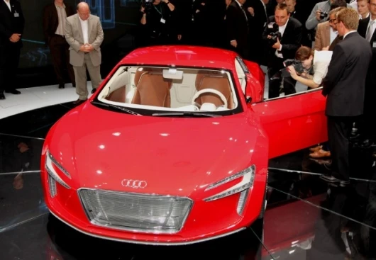 Audi e-tron electric Quattro on show at IAA 2009