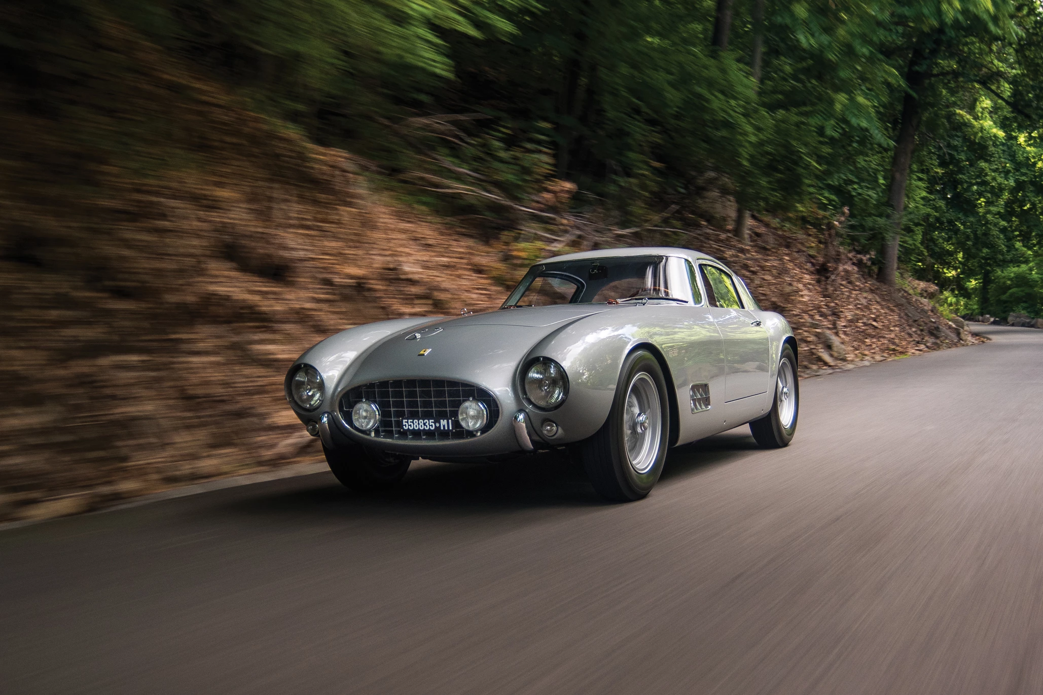 The 1956 Ferrari 250 GT Berlinetta Competizione was sold for $5,720,000 by RM Sotheby’s at Monterey in 2016.