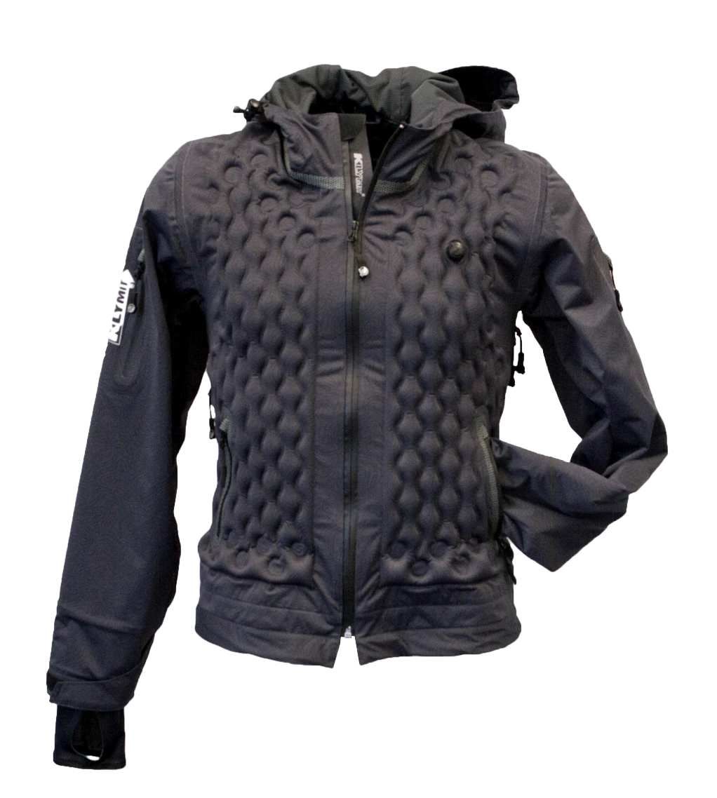 The Klymit Ulaar is a waterproof shell with on-the-fly insulation adjustment