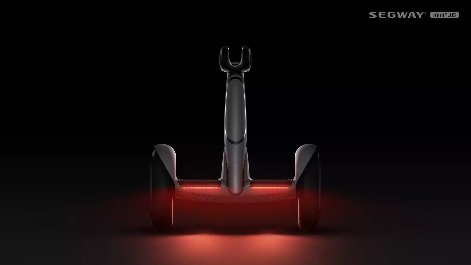 The Segway miniPLUS with red LEDs