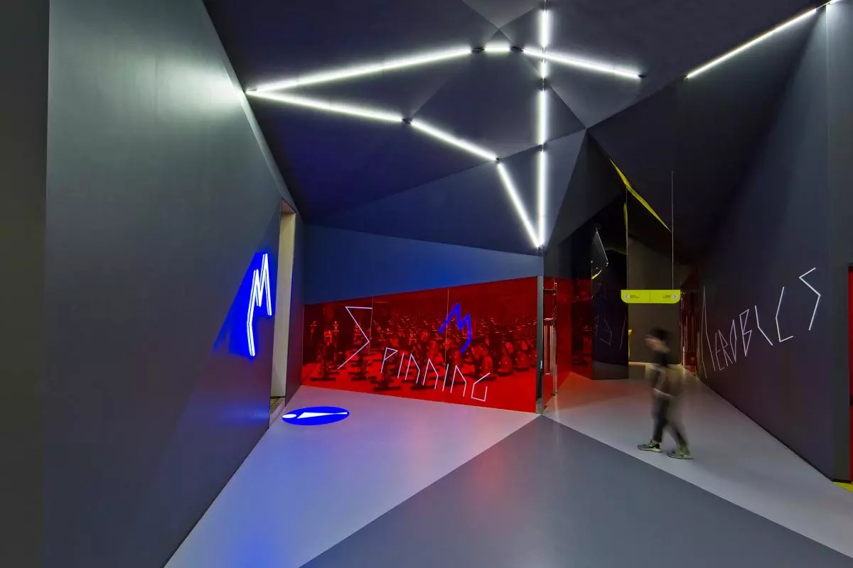 This fitness space in Shanghai by Panorama International called Physical, earned a Highly Commended award at the 2017 Inside Awards
