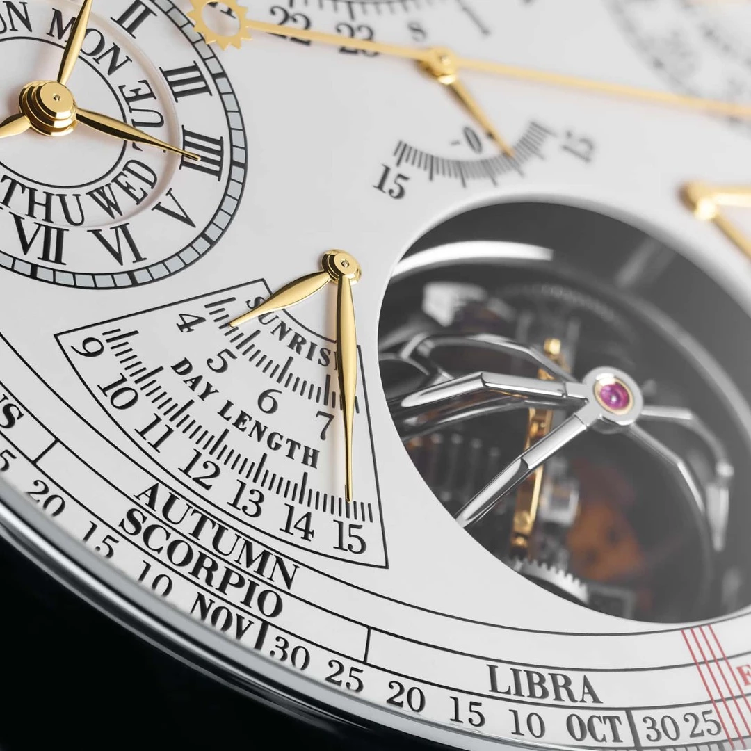 The Vacheron Constantin Reference 57260 day length indicator