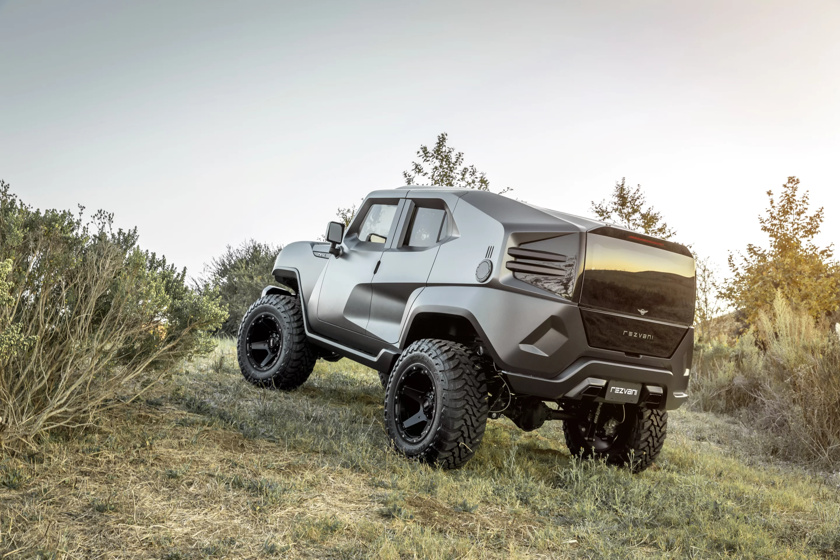 The all-new Rezvani Tank