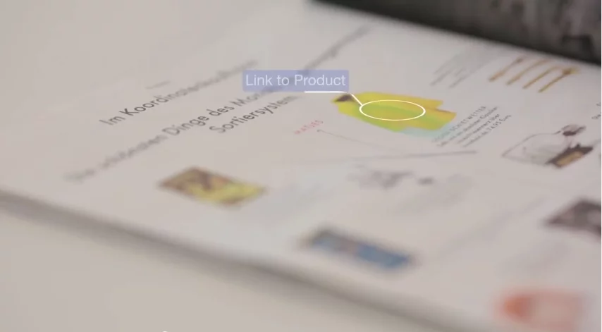 An augmented reality software on top of the heat recognition software opens up new possibilities of interacting with the environment (Photo: Metaio)