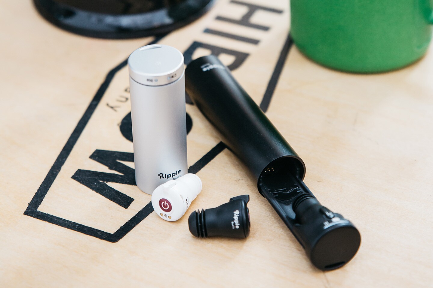 The RippleBuds wireless earphones will come in mono or stereo