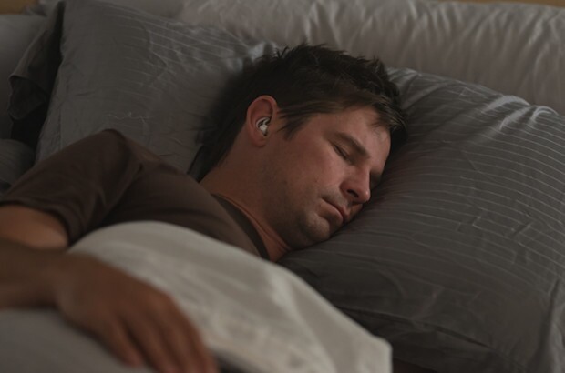 Instead of rocking you out, the sleepbuds are designed to rock you to sleep, replacing the sounds of bustling traffic below an apartment window, noisy neighbors or even a snoring partner with sounds to soothe you into a peaceful slumber