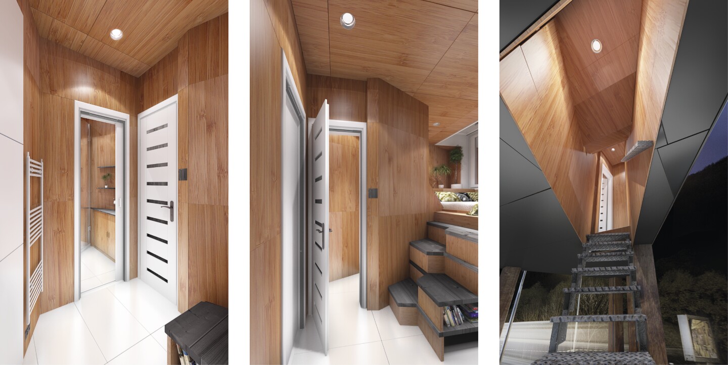 The use of off-grid technology such as solar energy and composting toilets is being considered (Image: DesignDevelop)