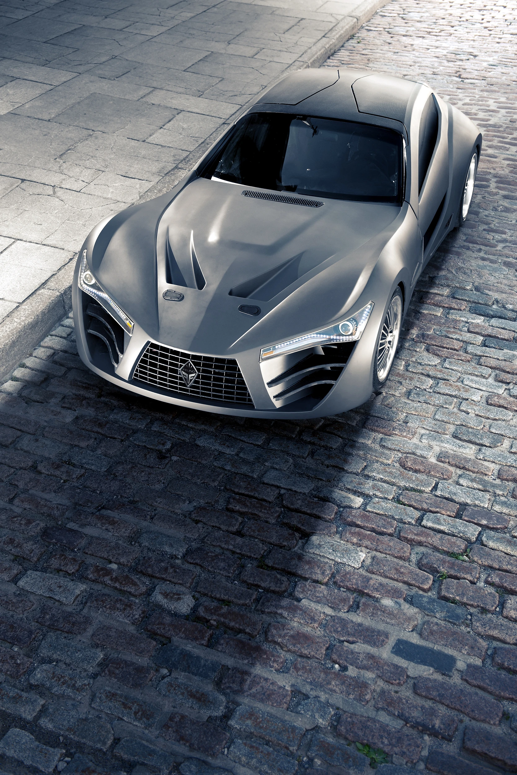 The FELINO cB7 is a supercar design from Quebec